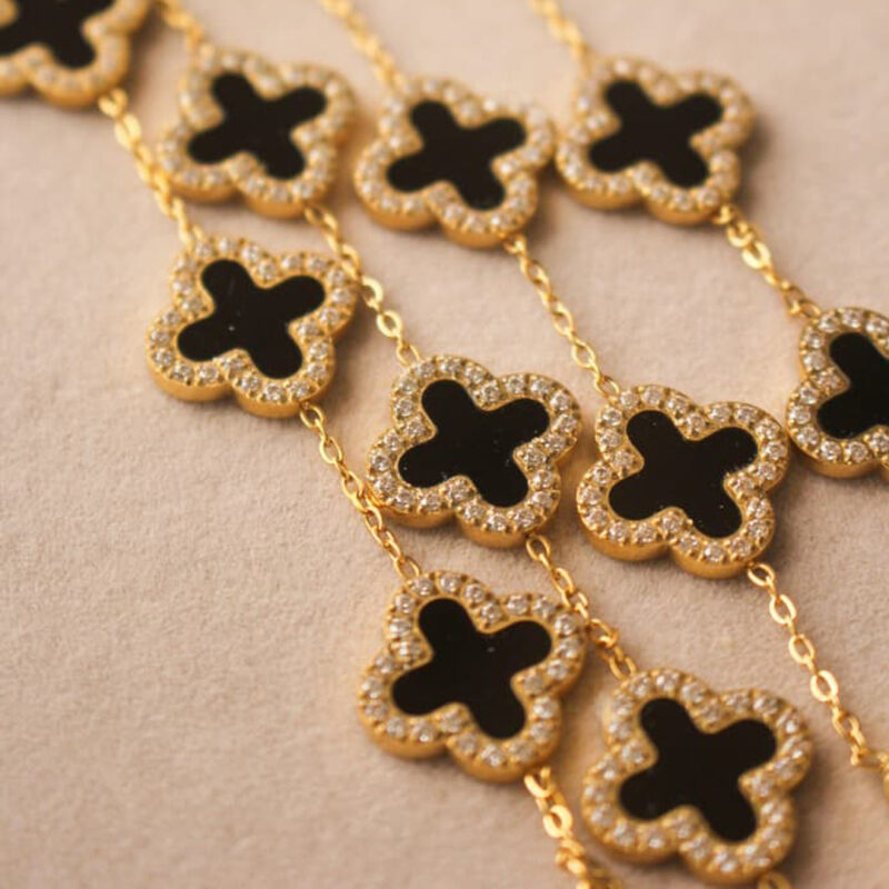 CLOVER STONE BRACELET - Image 2