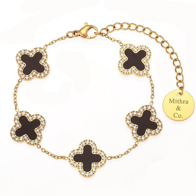 CLOVER STONE BRACELET