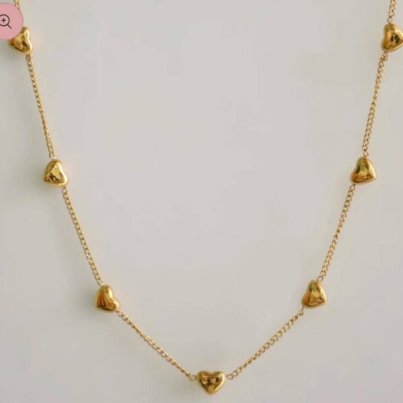 MULTIPLE HEART NECKLACE